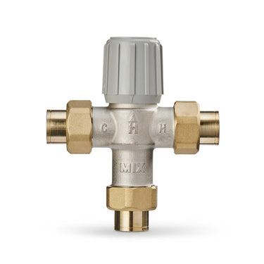 Resideo Braukmann AM100-US-1LF/U AM-1 Adjustable Thermostatic Mixing Valve, 1/2 in