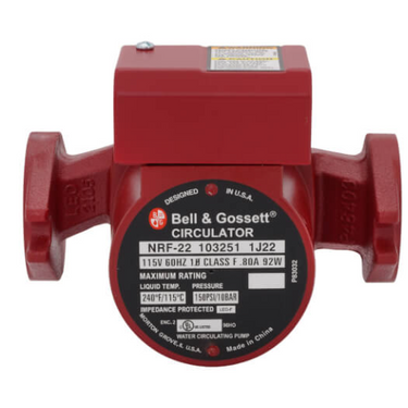 Bell & Gossett Red Fox™ 103251 NRF Reliable Maintenance-Free Wet Rotor Pump