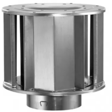 DuraVent 810017904 4BVVTH Type-B High Wind Cap, Galvanized Steel