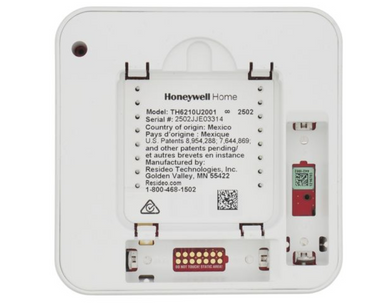 Honeywell Home Tradeline® TH6210U2001/U 6000 Thermostat