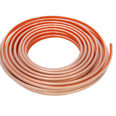 1/2OD X 100 Foot Orange Coated Copper Tubing For Oil Service