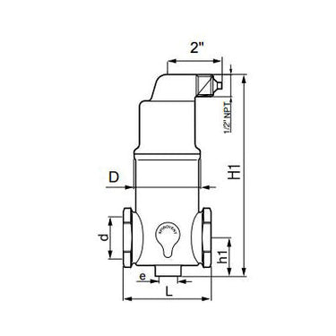SPIROTHERM® Spirovent® Microbubble™ VJR200TM Junior VJR Air Eliminator