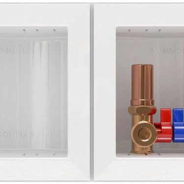 Symmons LM600A LaundryMate Valve Box with Arrestors