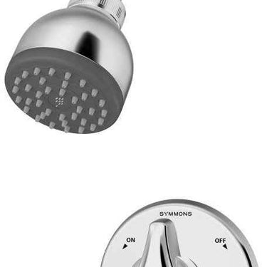 Symmons S-9601-X-P Origins Shower System with Integral Service Stops