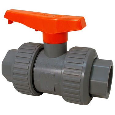 NIBCO Chemtrol U45TB-V 2" Schedule 80 PVC True Union Ball Valve