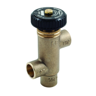 WATTS® 0559129 LF70A Hot Water Extender Tempering Valve, 1/2 in