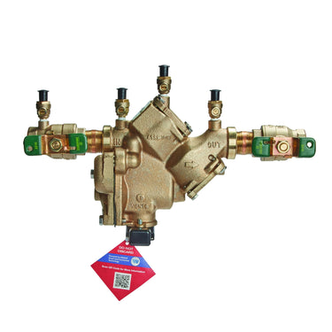 WATTS® F391008 LF909-FS Inline Reduced Pressure Zone Backflow Preventer
