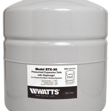 WATTS® 0066606 ETX Pressurized Non-Potable Water Expansion Tank