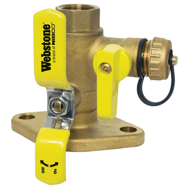 Webstone The Isolator® 40413 4041 Standard Uni-Flange Ball Valve, 3/4 in