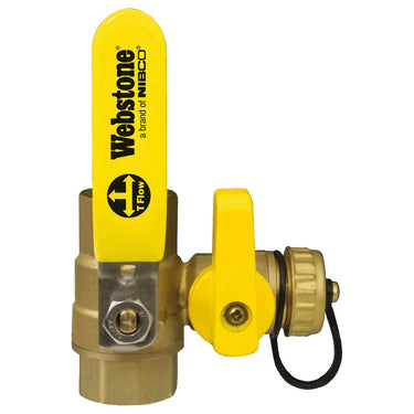Webstone 1inch H-40614W LF Purge IPS Ball Drain