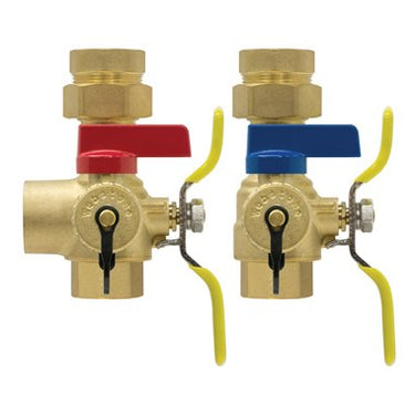 Webstone 3/4inch H-44443Wpr Kit Lead Free Tankless Isolation Valves