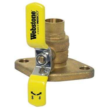 Webstone The Isolator® 50404 5040 Standard Uni-Flange Ball Valve, 1 in