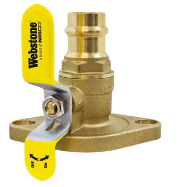 1Inch H-81404HV Webstone Press x Flange Isolator Valve With Rotating Flange