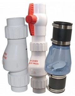 Zoeller 30-0043 Valve Quiet Check 2in PVC/Clear/Union/Solvent Weld